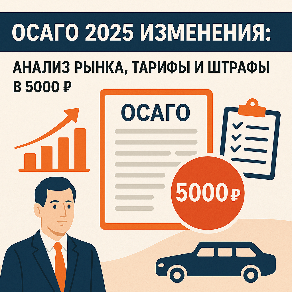 ОСАГО 2025: полное руководство по выбору и экономии